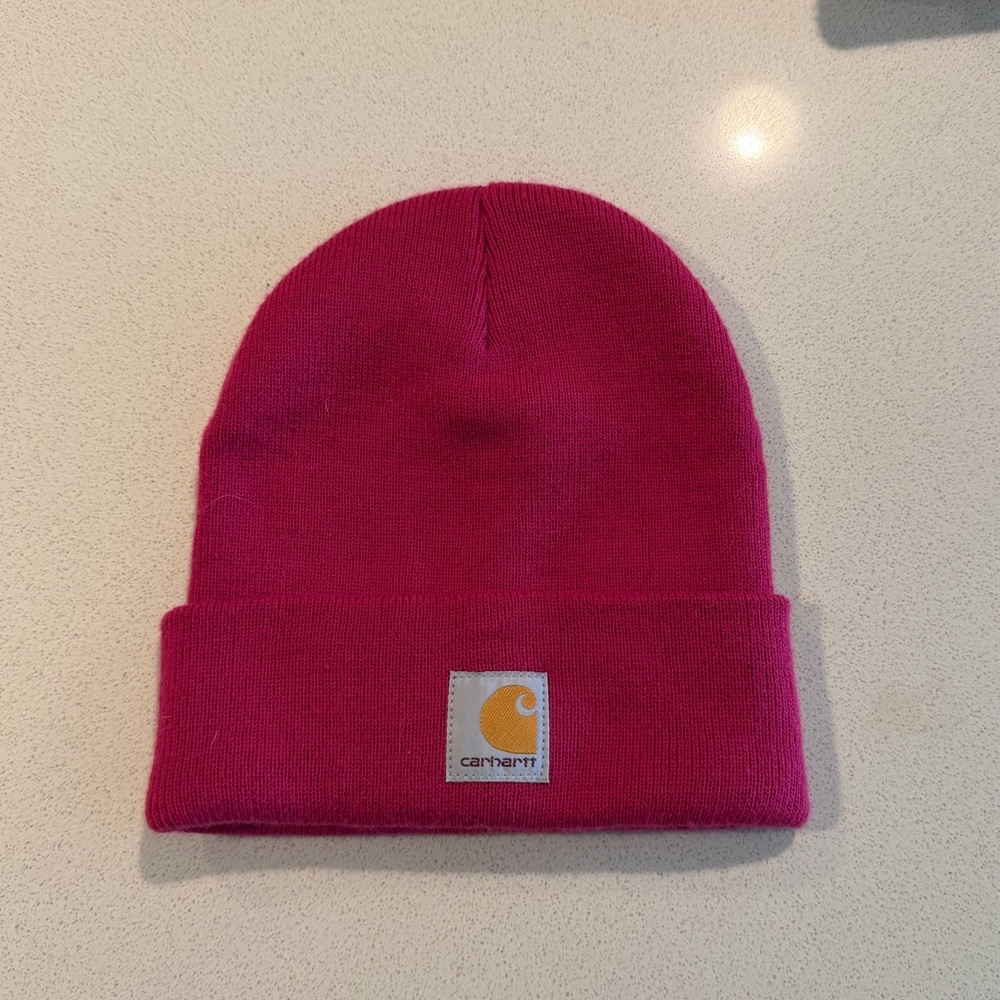Carhartt Dark Pink Beanie